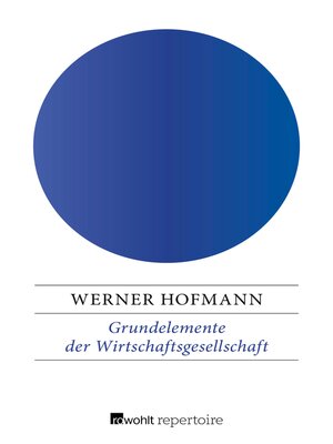 cover image of Grundelemente der Wirtschaftsgesellschaft